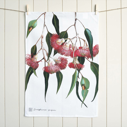 Australian Native Tea Towels - Eucalyptus
