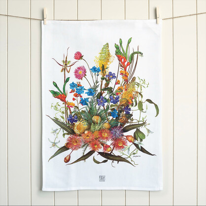 Australian Native Tea Towels - Mr Towaza's Bread Board