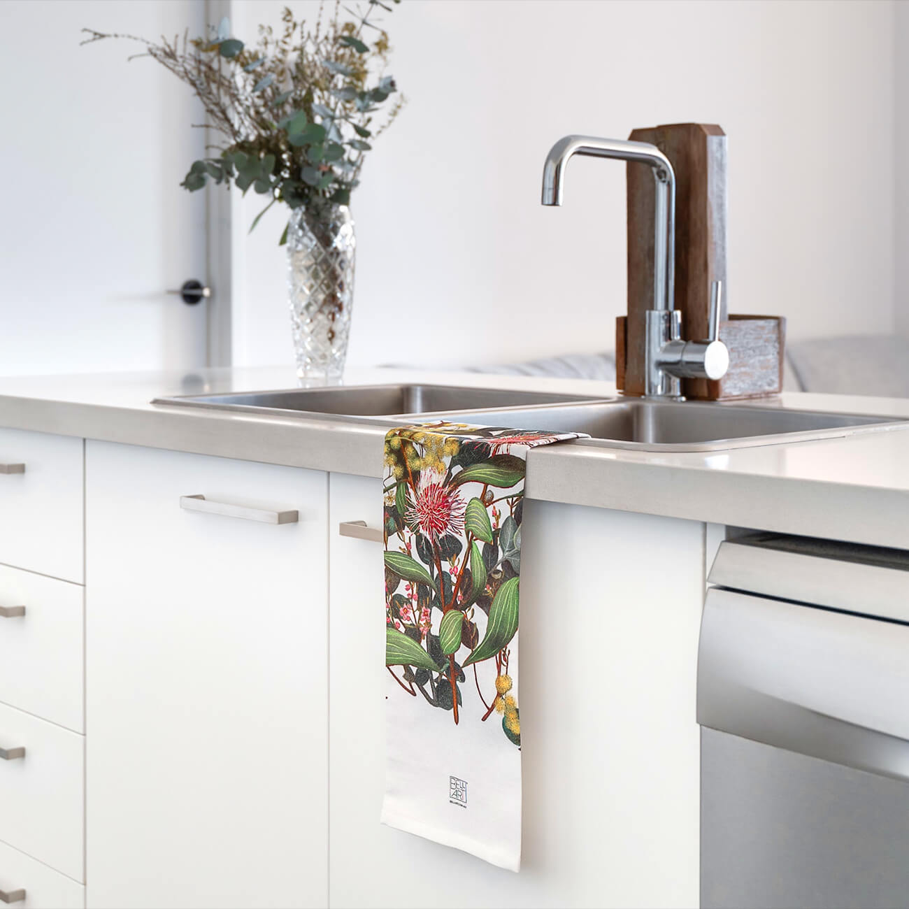 Australian Native Tea Towels - Three for Honey