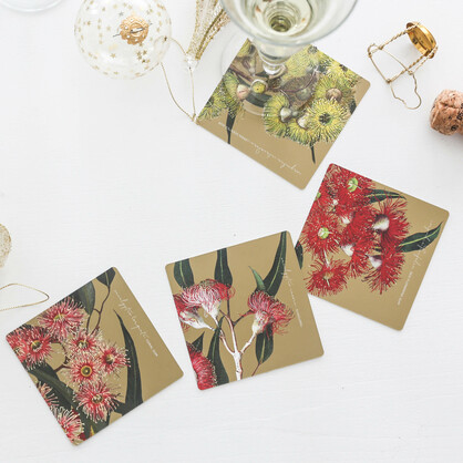 Eucalyptus Drink Coasters