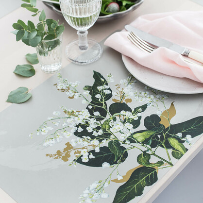 White Collection Dining Placemats