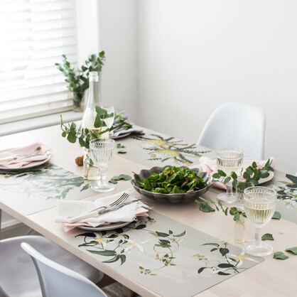White Collection Dining Placemats