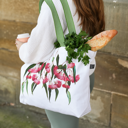 Eucalyptus Organic Canvas Tote Bag