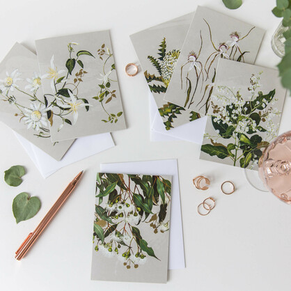 White Collection Boxed Cards