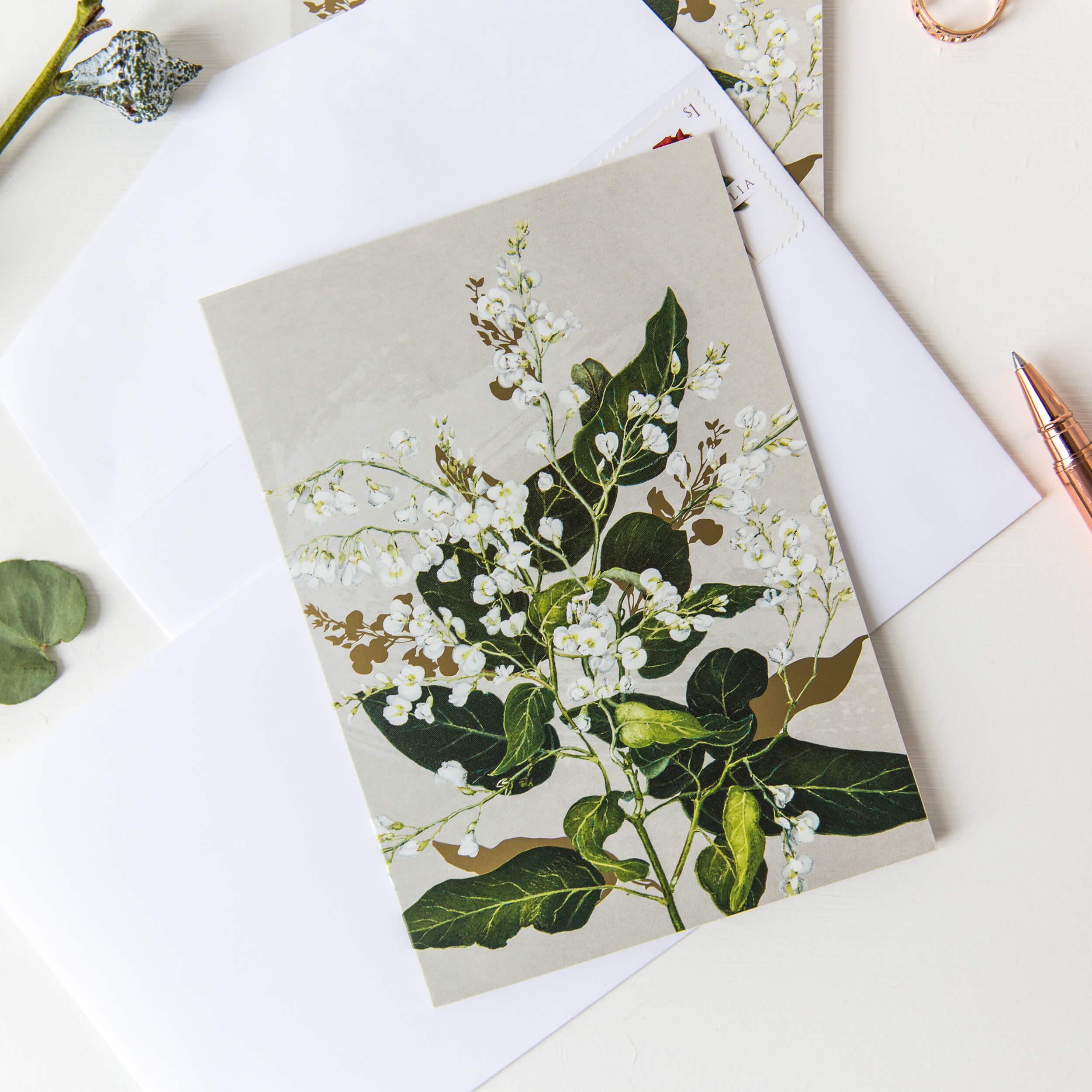 White Collection Boxed Cards