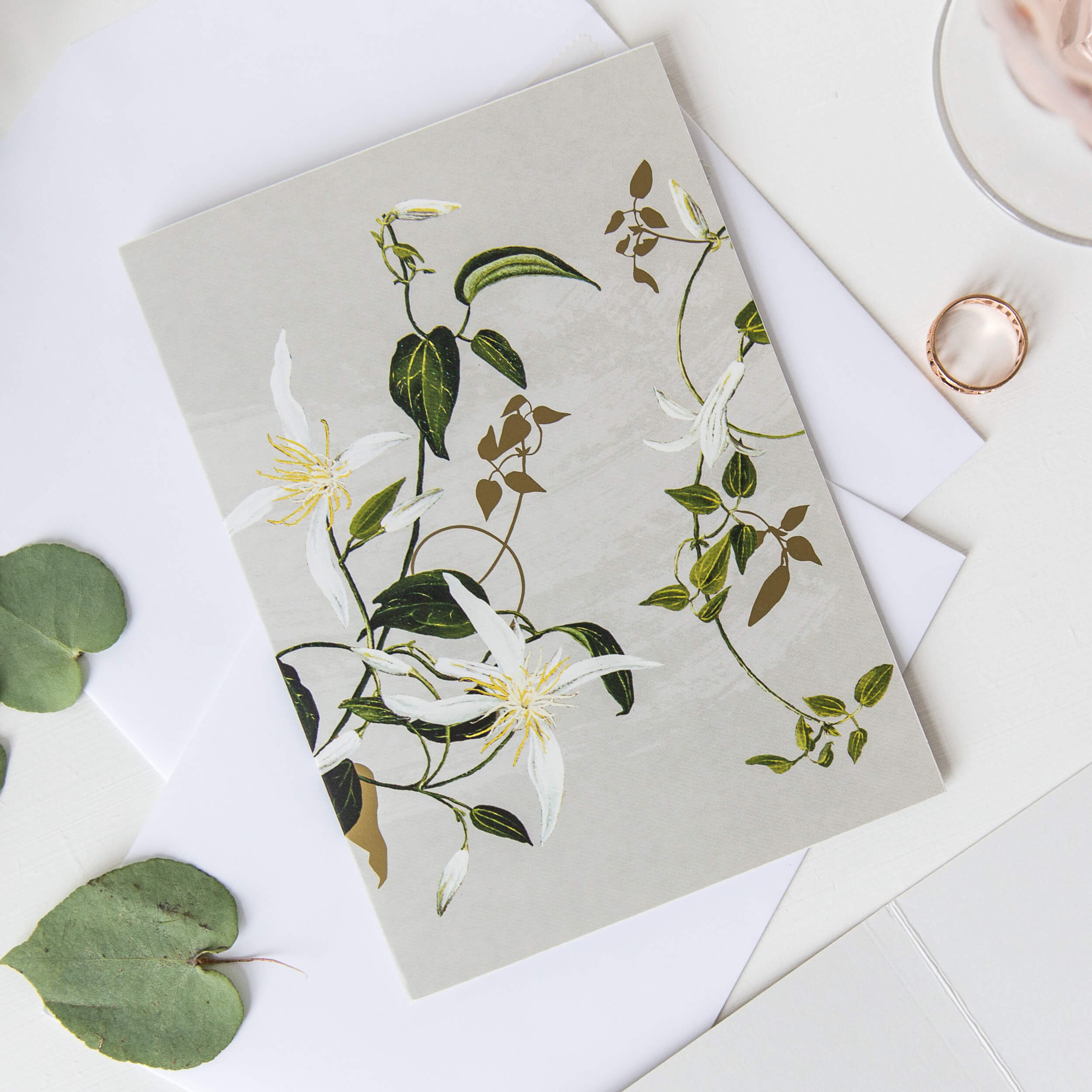 White Collection Boxed Cards