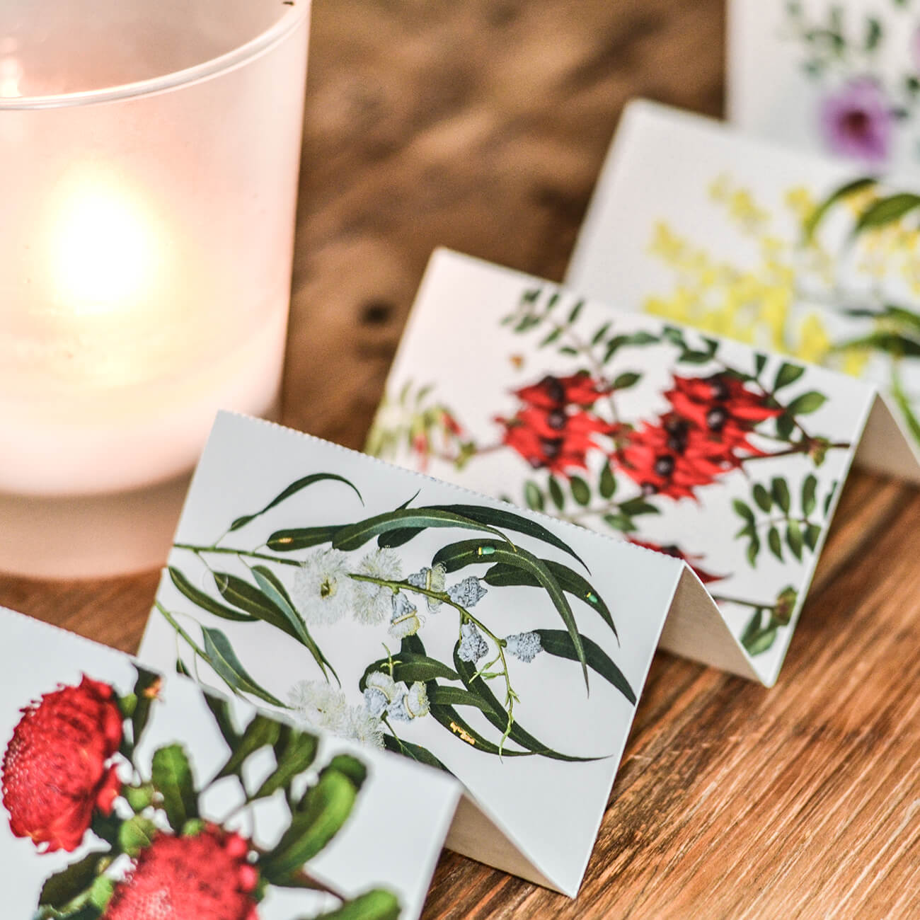 Floral Emblems Gift Tag Wallet