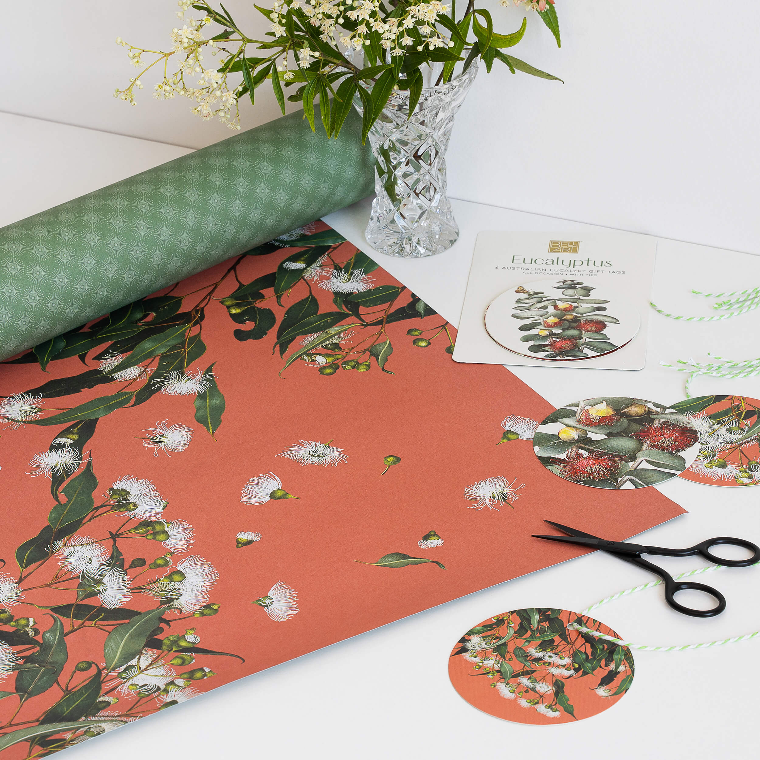 Eucalyptus Wrapping Paper - Marri Gum