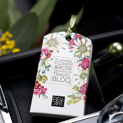 Travel Bloq - Flannel Flower & Rose Geranium