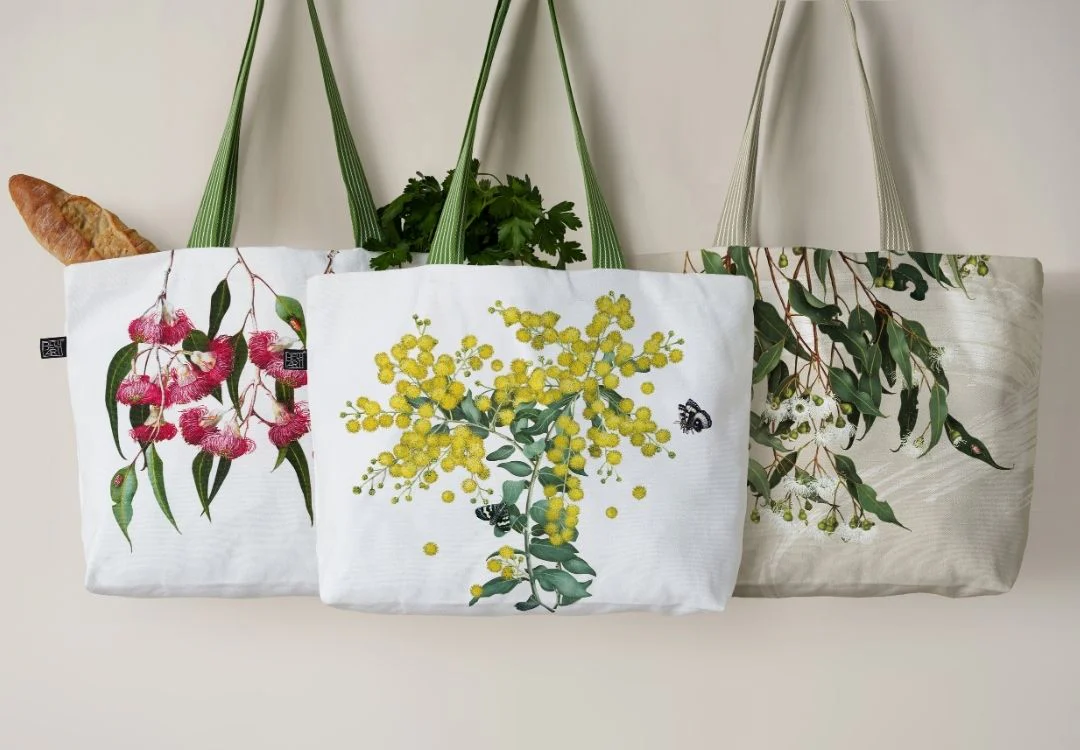 Wattle Organic Canvas Tote Bag