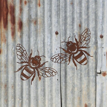 BHB19229 - BUMBLEBEE WALL ART