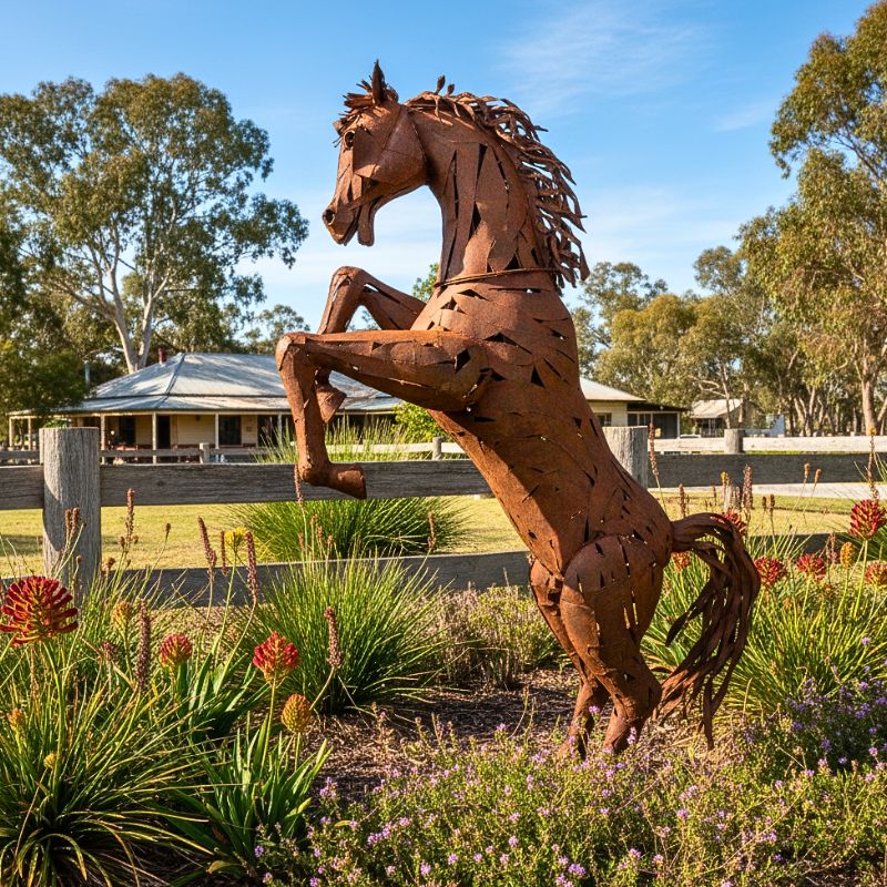 BHB131070 - RUSTIC HORSE (3.2 METRE)