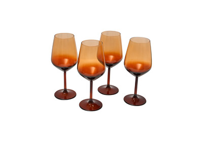 Iconic Amber Red Wine Glass 30% DICSCOUNT
