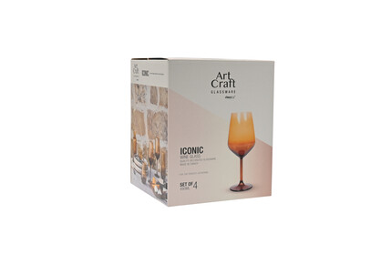 Iconic Amber Red Wine Glass 30% DICSCOUNT