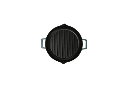 Classica Cast Iron Grill Pan 31cm, Sky Blue