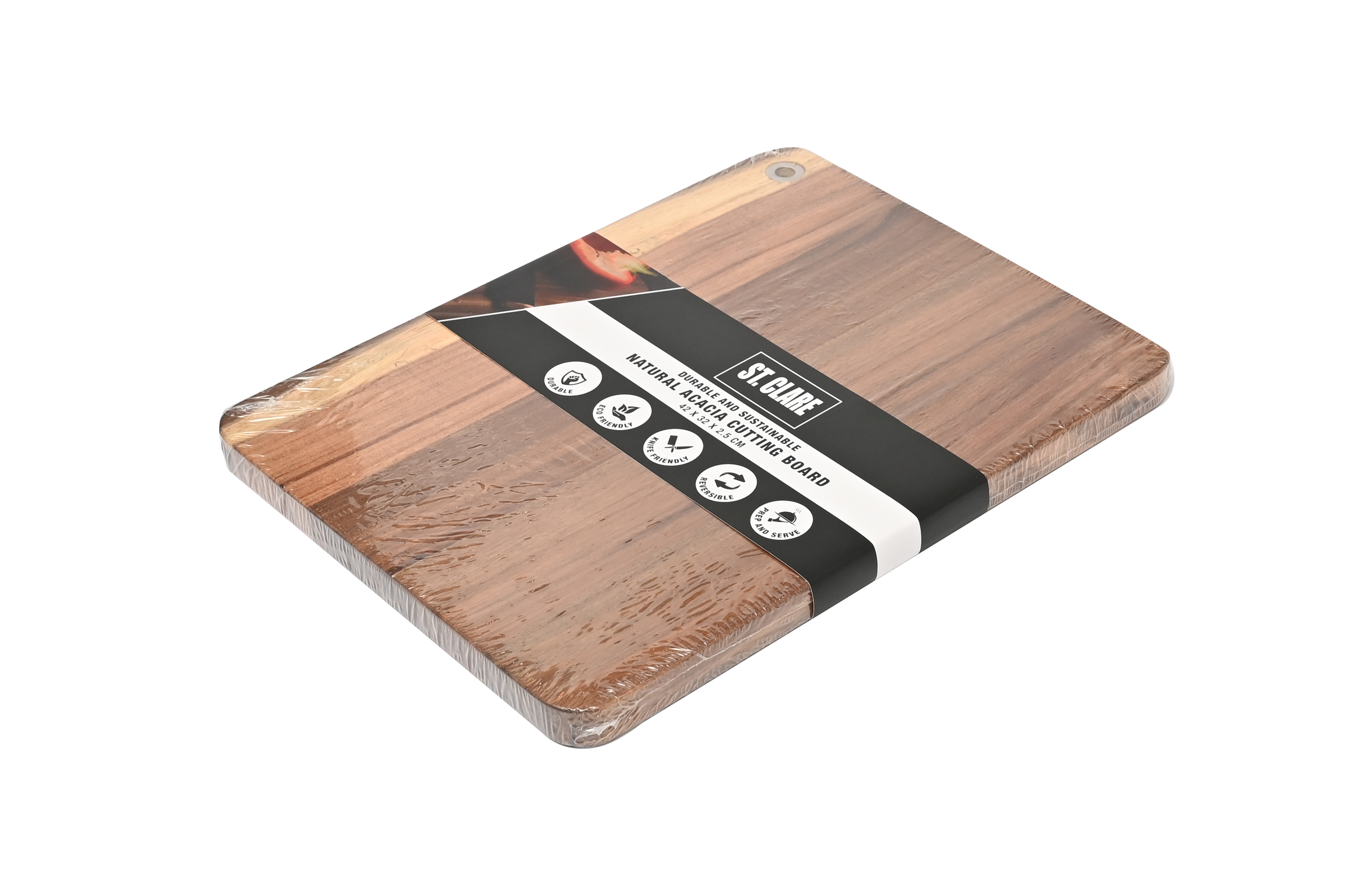 Acacia board, 42 x 32 x 2.5CM