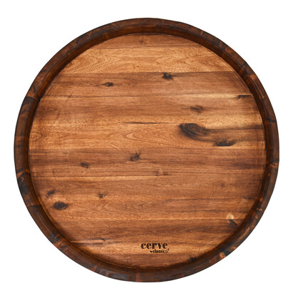 Wine Barrel Top Serving Tray/ Grazing Board