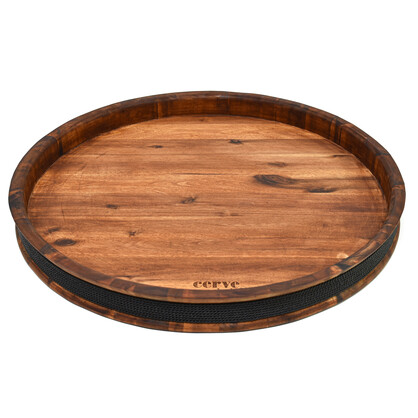 Wine Barrel Top Serving Tray/ Grazing Board