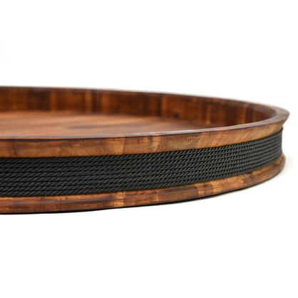 Wine Barrel Top Serving Tray/ Grazing Board