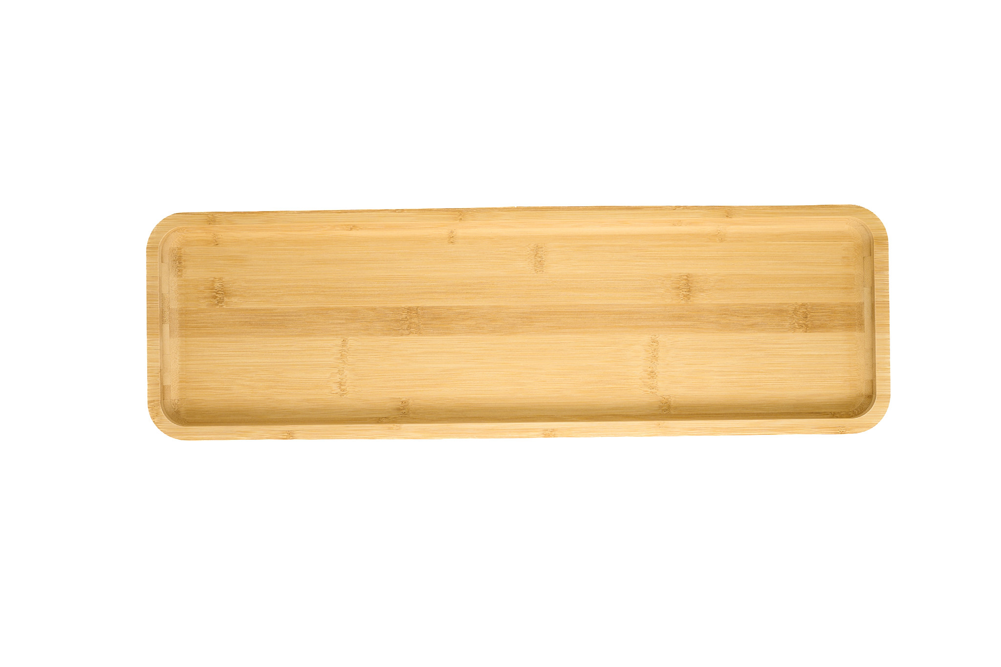 Rectangular Bamboo Tray with PS Lid