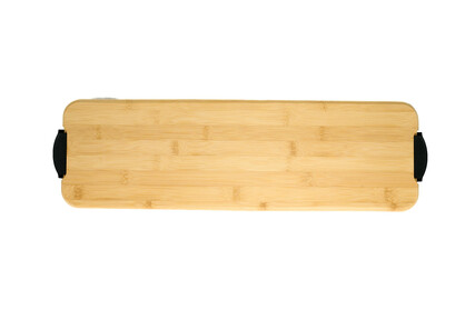 Rectangular Bamboo Tray with PS Lid