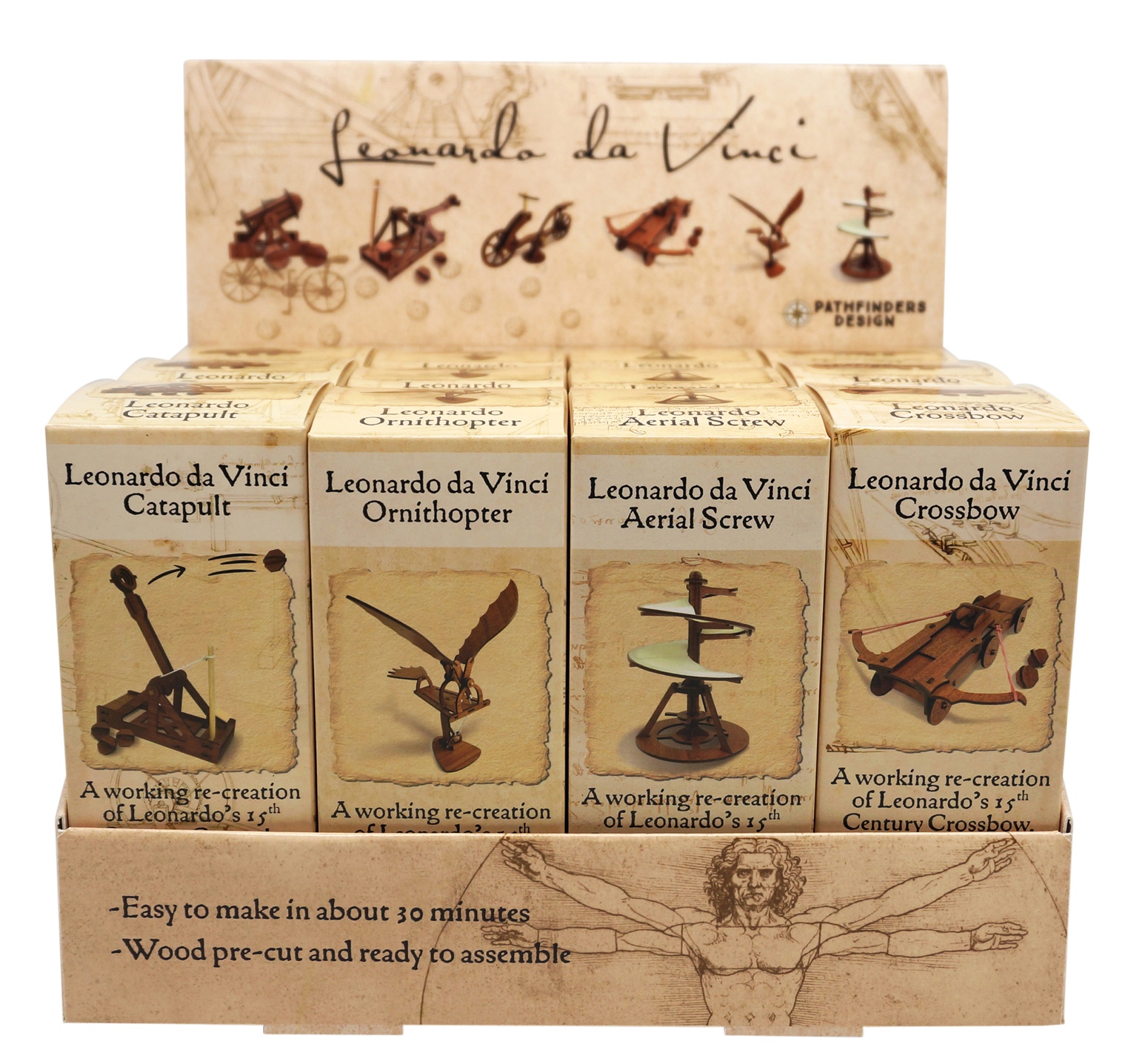 6750: da Vinci Minis display