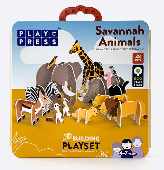 97907: Savannah Animals Playset