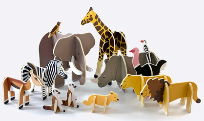 97907: Savannah Animals Playset