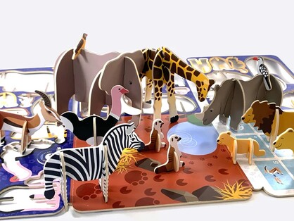 97907: Savannah Animals Playset