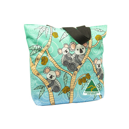 AUSCB01YGKB - Australian Made Everyday Cotton Tote 43 X 38 X 10cm
