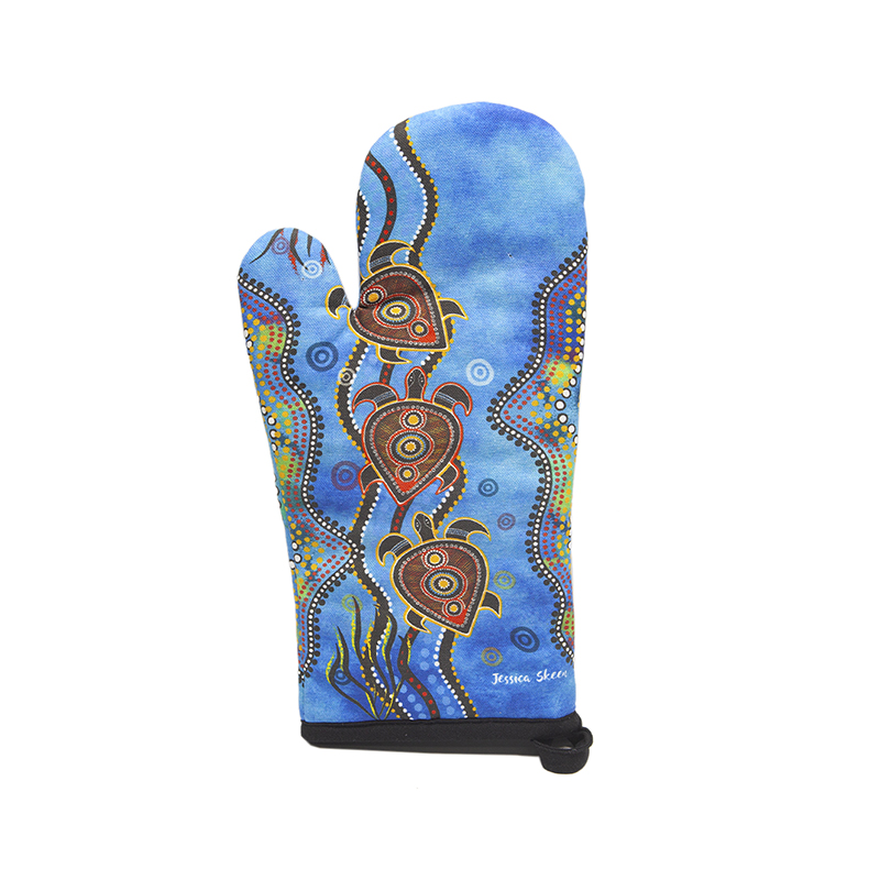 OM14MT - Oven Mitt 100% Cotton 17 X 32cm