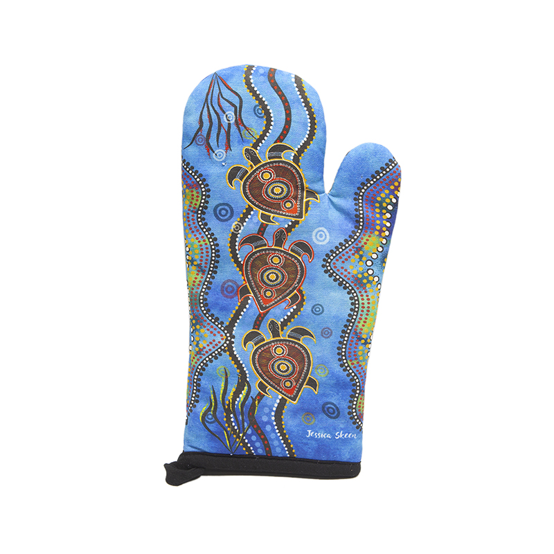 OM14MT - Oven Mitt 100% Cotton 17 X 32cm