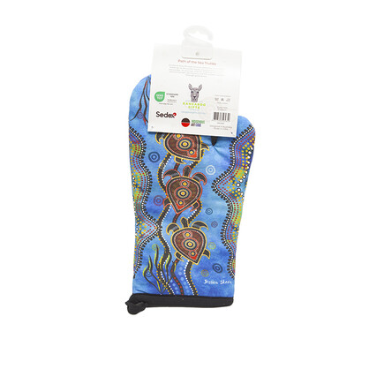 OM14MT - Oven Mitt 100% Cotton 17 X 32cm