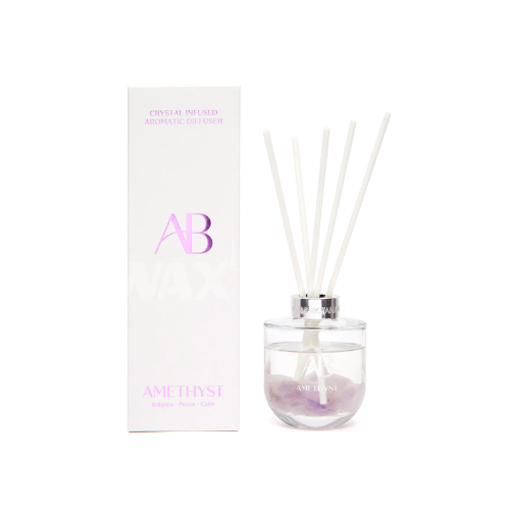200ml Diffuser with Crystals - Amethyst WX336AM