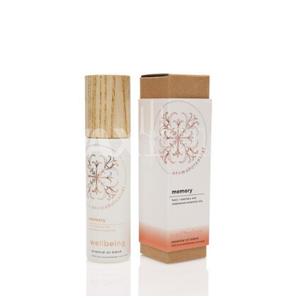 Wellbeing Opaque White Glass 100ml Roomspray - Memory WX184MEM
