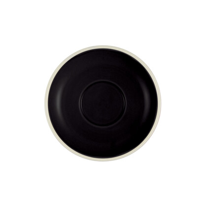 BREW ONYX/WHITE SAUCER 140MM BW1025