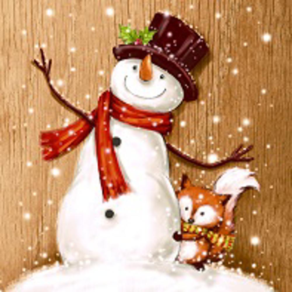 COCKTAIL - Cheery Snowman WX203477