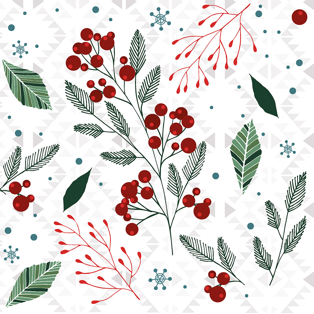 COCKTAIL - FESTIVE FLORALS WX210855