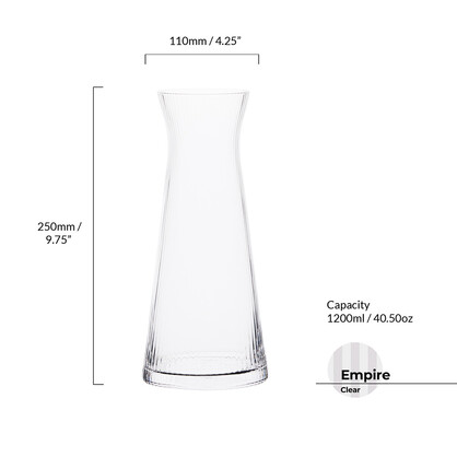 ASD EMPIRE WATER CARAFE ASD10355