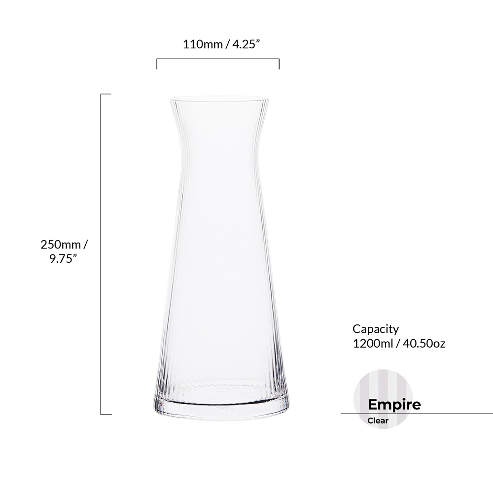 ASD EMPIRE WATER CARAFE ASD10355