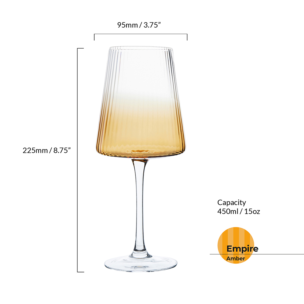ASD EMPIRE WINE AMBER (SET 2) ASD10358