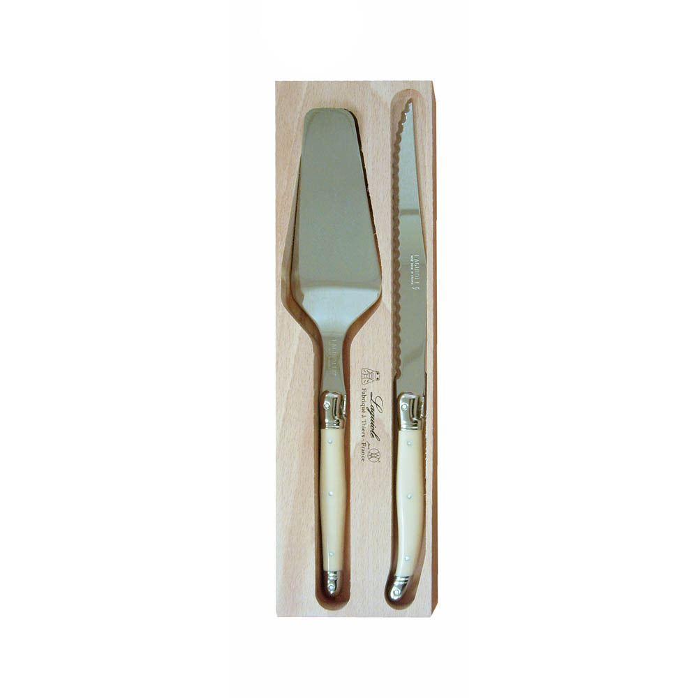 Laguiole CAKE SLICE SERVER SET IVORY AV7577IF