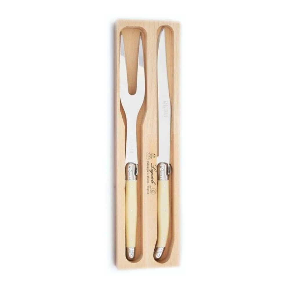 Laguiole CARVING SET IVORY AV772IF