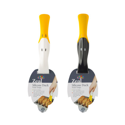 ZEAL DUCK TOAST TONGS (18) J202D