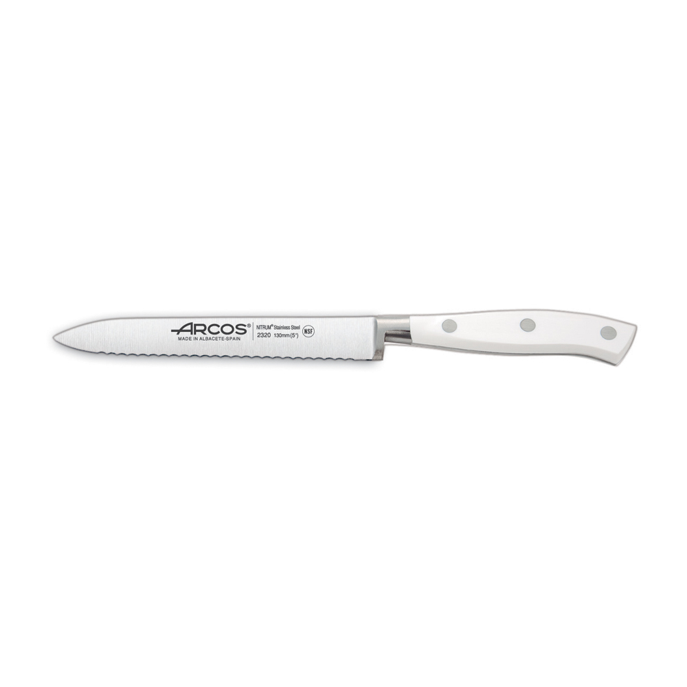 Wholesale ARCOS TOMATO KNIFE RIVERA BLANC 13CM SAA232024 Uncle Zitos