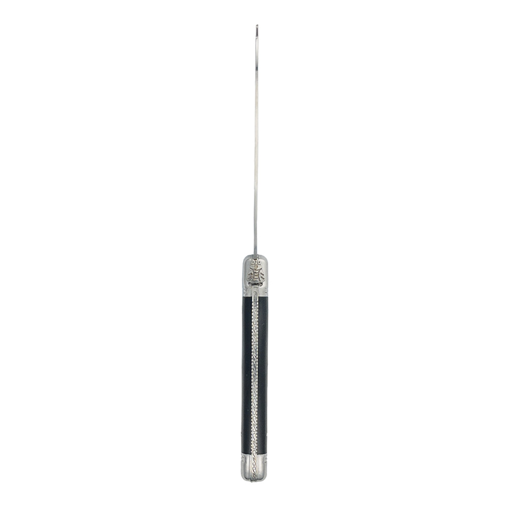 LAGUIOLE CHEESE KNIFE/SPREADER 2PC BLACK LA2PCBK