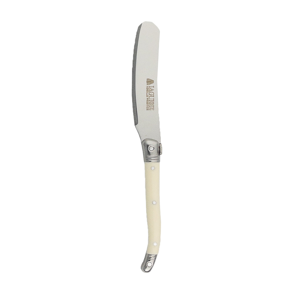LAGUIOLE CHEESE KNIFE/SPREADER 2PC IVORY LA2PCIV