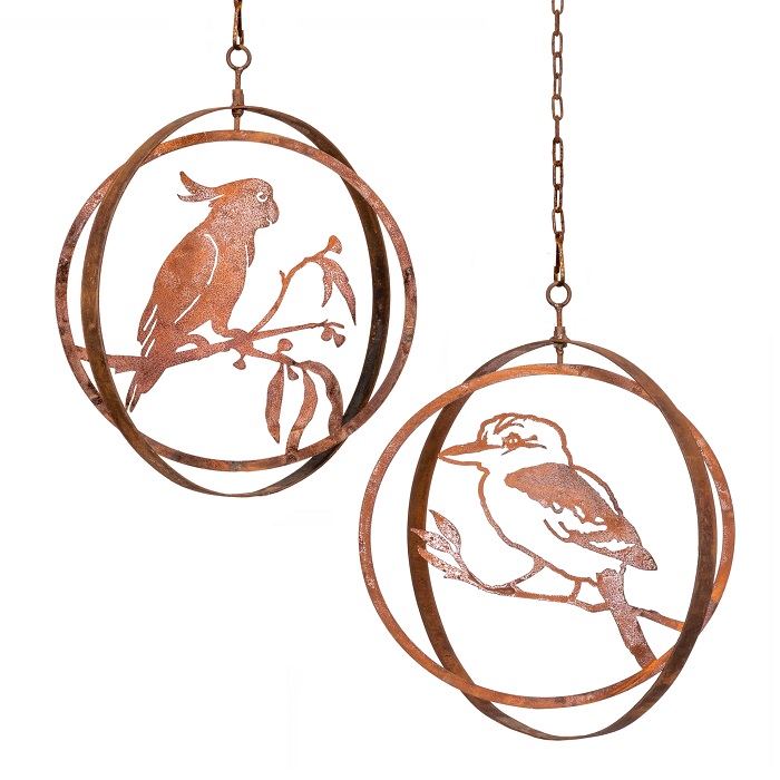 Double Ring Kooka/Cocky Rust-: