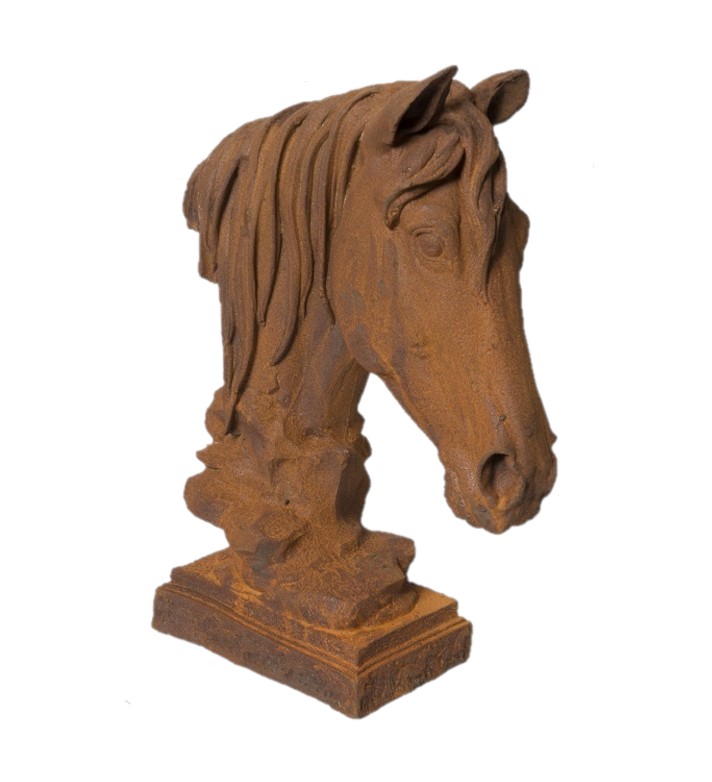Horse Head Cast Iron Large