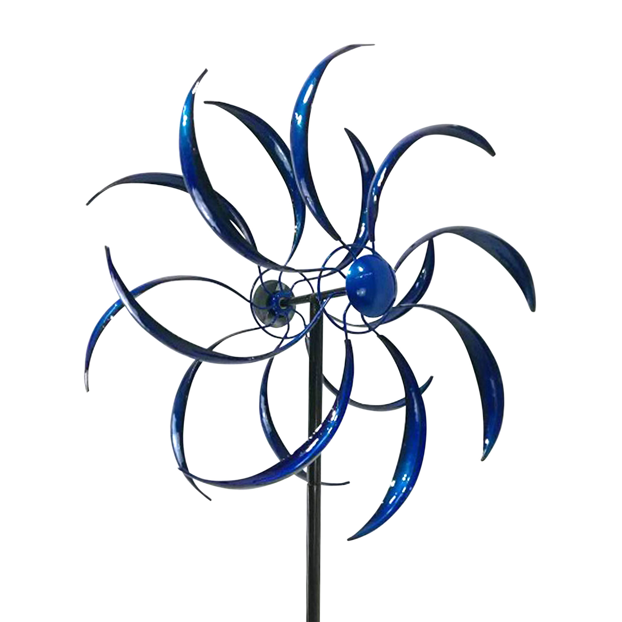 Wholesale Wind Spinner Double Blue Alfresco Gardenware Fieldfolio